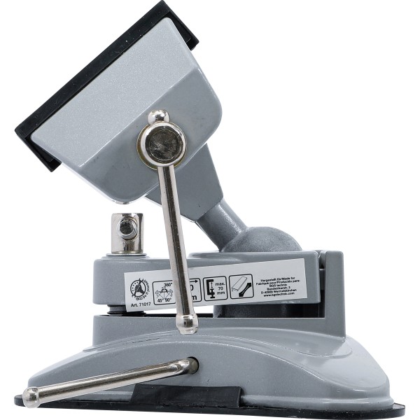 BGS Technic Table Bench Vice | rotatable | Jaws 70 mm | with Vacuum Suction Base BGS Technic Table Bench Vice | rotatable | Jaws 70 mm | with Vacuum Suction Base