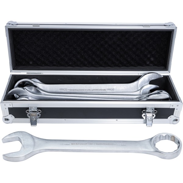 BGS Technic Combination Spanner Set | XXL | 55 - 85 mm | 7 pcs. BGS Technic Combination Spanner Set | XXL | 55 - 85 mm | 7 pcs.