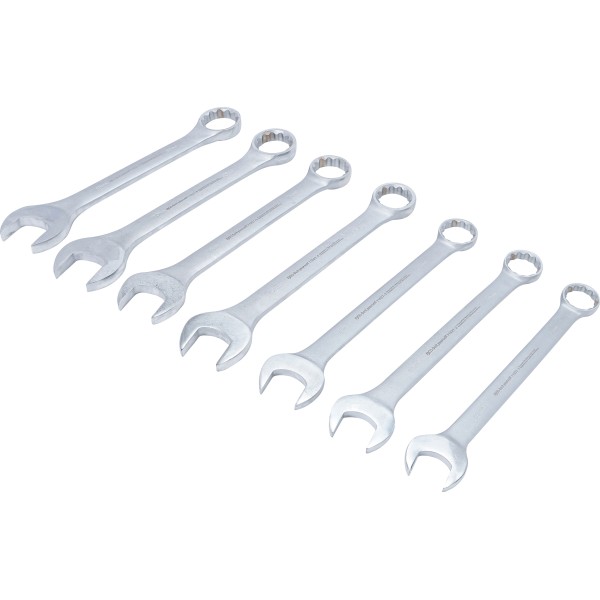 BGS Technic Combination Spanner Set | XXL | 55 - 85 mm | 7 pcs. BGS Technic Combination Spanner Set | XXL | 55 - 85 mm | 7 pcs.