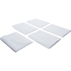 BGS Technic Protective Film Set | HDPE | transparent | 4 x 5 m | 20 m² | 5 pcs.