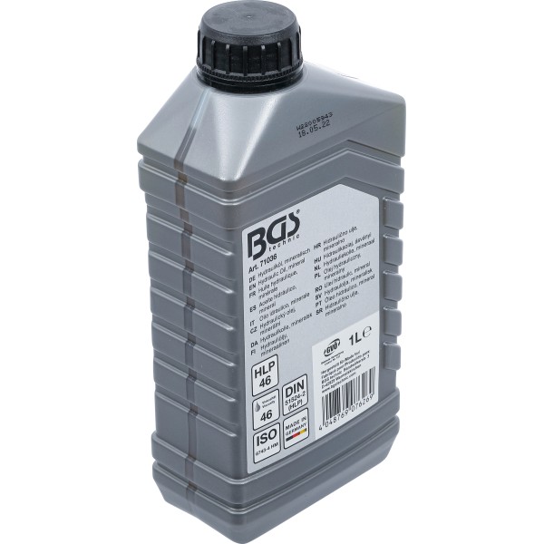 BGS Technic Hydraulic Oil | minerally | 1 l BGS Technic Hydraulic Oil | minerally | 1 l