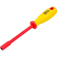 BGS Technic VDE Socket Screwdriver | Hexagon | 5.5 mm | Blade Length 125 mm