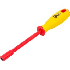 BGS Technic VDE Socket Screwdriver | Hexagon | 6 mm | Blade Length 125 mm