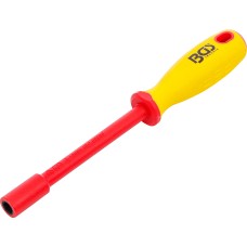 BGS Technic VDE Socket Screwdriver | Hexagon | 8 mm | Blade Length 125 mm