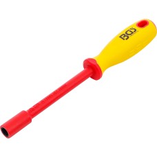 BGS Technic VDE Socket Screwdriver | Hexagon | 9 mm | Blade Length 125 mm