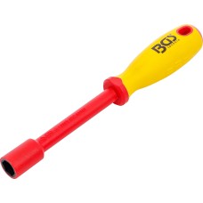 BGS Technic VDE Socket Screwdriver | Hexagon | 14 mm | Blade Length 125 mm BGS Technic VDE Socket Screwdriver | Hexagon | 14 mm | Blade Length 125 mm