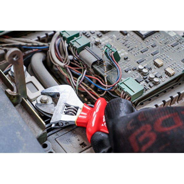 BGS Technic VDE Adjustable Wrench | max. 34 mm BGS Technic VDE Adjustable Wrench | max. 34 mm