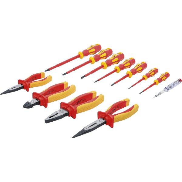 BGS Technic VDE Pliers / Screwdriver Set | 12 pcs. BGS Technic VDE Pliers / Screwdriver Set | 12 pcs.
