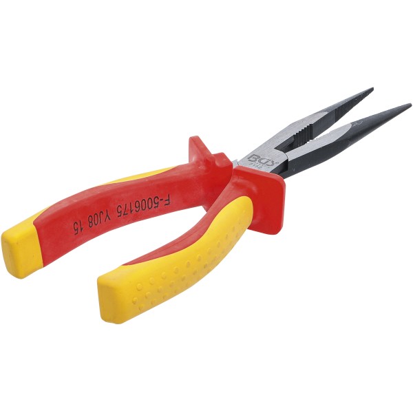 BGS Technic VDE Long Nose Pliers | 200 mm BGS Technic VDE Long Nose Pliers | 200 mm