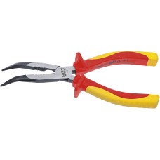 BGS Technic VDE Long Nose Pliers | Angular | 200 mm