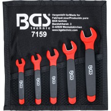 BGS Technic VDE Single Open End Spanner Set | 7 - 14 mm | 5 pcs. BGS Technic VDE Single Open End Spanner Set | 7 - 14 mm | 5 pcs.