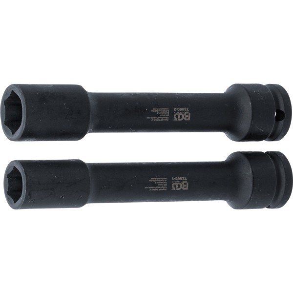 BGS Technic Special Socket Set | for Differential Flange Nut | for Volvo | 15 - 18 mm BGS Technic Special Socket Set | for Differential Flange Nut | for Volvo | 15 - 18 mm