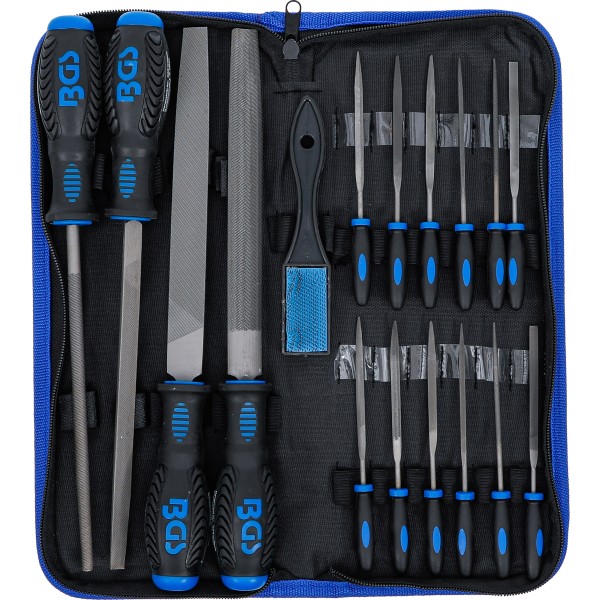 BGS Technic Machinist`s Files and Needle File Set | 17 pcs. BGS Technic Machinist`s Files and Needle File Set | 17 pcs.