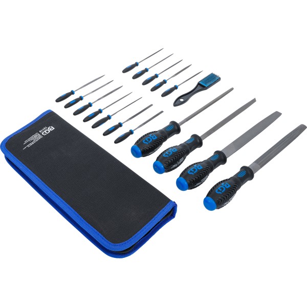 BGS Technic Machinist`s Files and Needle File Set | 17 pcs. BGS Technic Machinist`s Files and Needle File Set | 17 pcs.