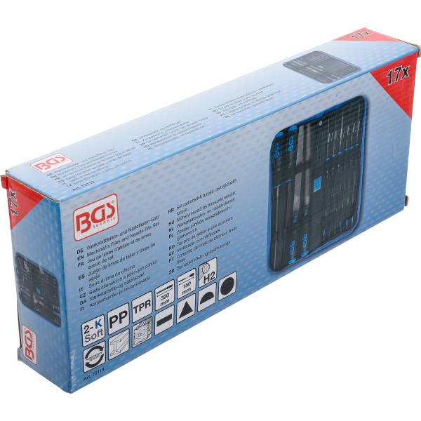 BGS Technic Machinist`s Files and Needle File Set | 17 pcs. BGS Technic Machinist`s Files and Needle File Set | 17 pcs.