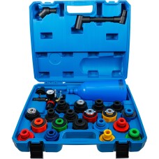 BGS Technic Oil Funnel Adaptor Set | Plastic Type | 24 pcs.