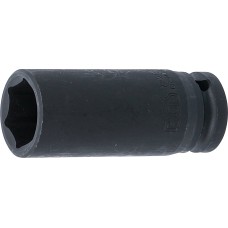 BGS Technic Impact Socket Hexagon, deep | 12.5 mm (1/2