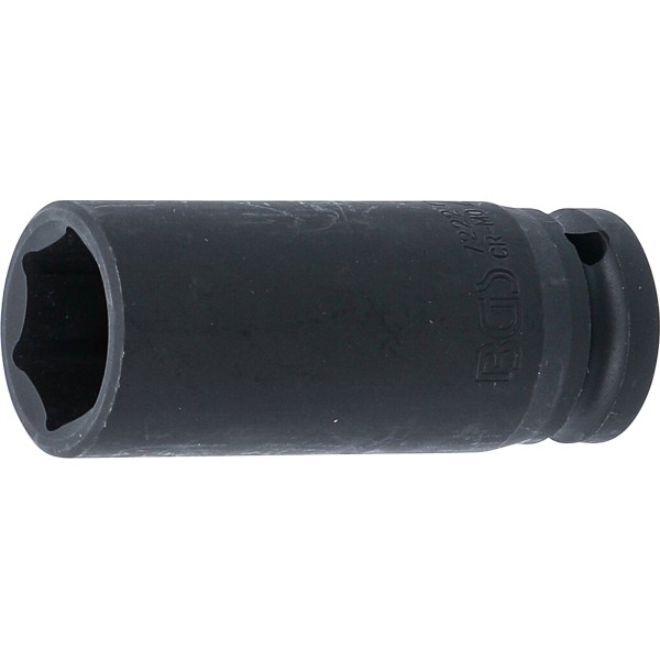 BGS Technic Impact Socket Hexagon, deep | 12.5 mm (1/2 BGS Technic Impact Socket Hexagon, deep | 12.5 mm (1/2