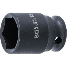 BGS Technic Impact Socket, Hexagon | 6.3 mm (1/4
