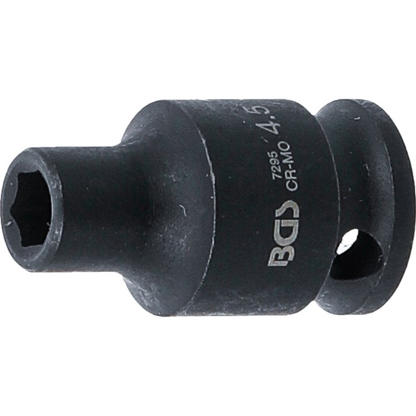 BGS Technic Impact Socket, Hexagon | 6.3 mm (1/4 BGS Technic Impact Socket, Hexagon | 6.3 mm (1/4