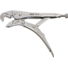 BGS Technic Locking Grip Pliers | Round Jaws | 175 mm | 6 - 21 mm