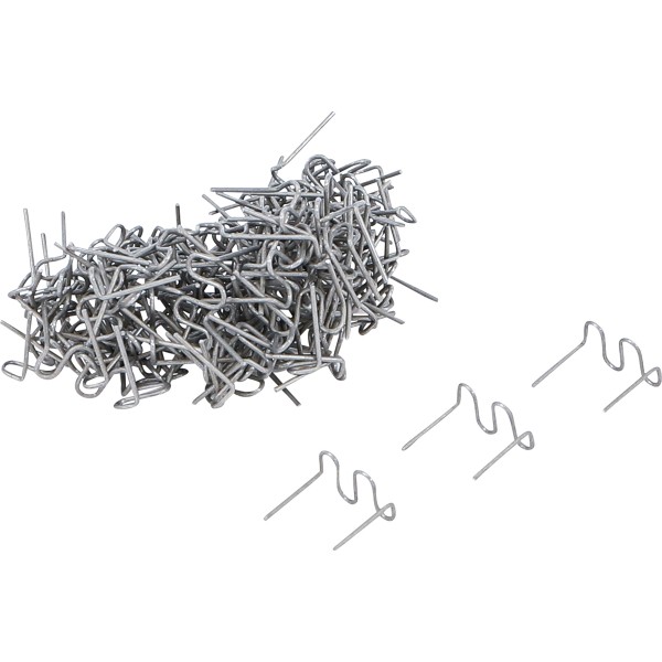 BGS Technic Repair Staples Set | Wave Shape | 0.8 mm | 100 pcs. BGS Technic Repair Staples Set | Wave Shape | 0.8 mm | 100 pcs.