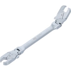BGS Technic Brake Pipe Wrench with Ratcheting Function | 12 x 13 mm