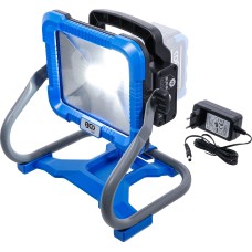 BGS Technic Cordless LED Work Lamp | foldable | 18 V | without rechargeable Battery