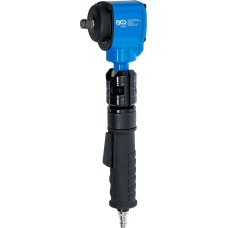 BGS Technic Air Impact Wrench | angled | with rotatable and tiltable head | 12.5 mm (1/2