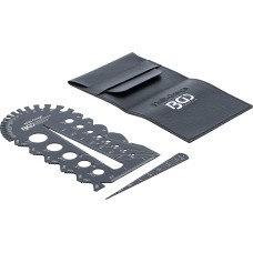BGS Technic Screwpitch Gauge and Thread Template | Inch Sizes | 1/4 - 2