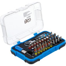 BGS Technic Color Bit Set | with Bit Ratchet | External Hexagon 6.3 mm (1/4") | 43 pcs.