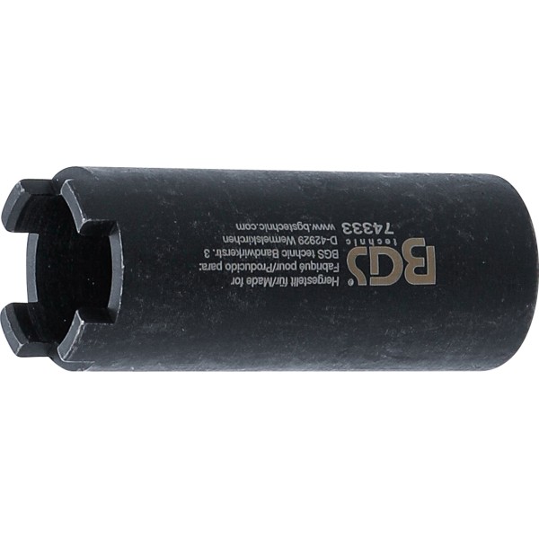 BGS Technic Diesel Injector Socket | for Mercedes-Benz, Scania, MAN BGS Technic Diesel Injector Socket | for Mercedes-Benz, Scania, MAN
