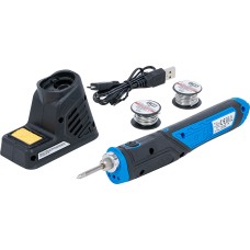 BGS Technic Cordless Soldering Iron | 8 W | with Charging Station