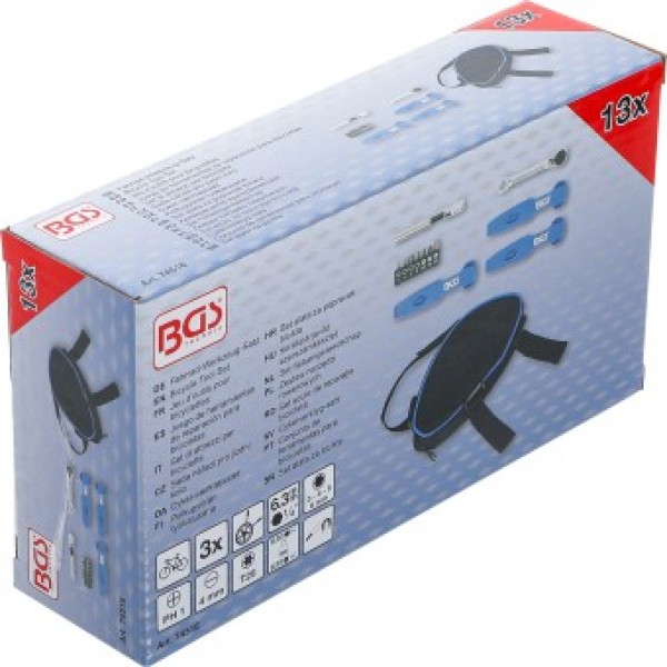 BGS Technic Bicycle Tool Set | on the road | 13 pcs. BGS Technic Bicycle Tool Set | on the road | 13 pcs.