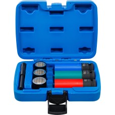 BGS Technic Twist Socket Set (Spiral Profile) / Screw Extractor & Impact Socket Set | 12.5 mm (1/2