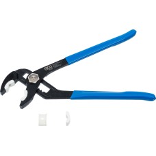 BGS Technic Sanitary Pliers / Connector Pliers | with Plastic Protective Jaws | 250 mm