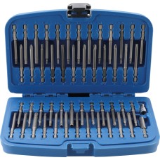 BGS Technic Bit Set for Security Screws, long | 51 pcs.