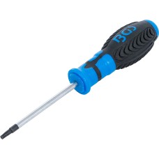 BGS Technic Screwdriver | T-Star tamperproof (for Torx) T20 | Blade Length 80 mm