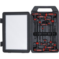BGS Technic T-Handle L-Type Wrench Set | internal Hexagon | 2 - 10 mm | 9 pcs.