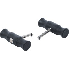 BGS Technic Pull Handles for Windscreen Cutting Wire | 2 pcs.