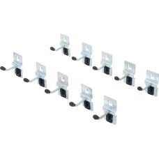 BGS Technic Single Hook Set | 40 mm | for Storage System Combination | 10 pcs. BGS Technic Single Hook Set | 40 mm | for Storage System Combination | 10 pcs.