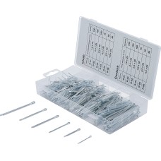 BGS Technic Splint Pin Assortment | Ø 1.6 - 4.0 mm | 555 pcs.