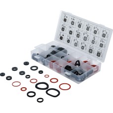 BGS Technic Seal Ring Assortment | Rubber and Fibreglass | 141 pcs.