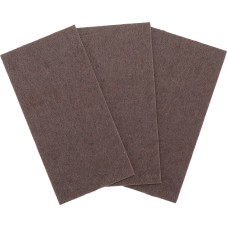 BGS Technic Felt Pad | Mats | brown | 100 x 200 mm | 3 pcs. BGS Technic Felt Pad | Mats | brown | 100 x 200 mm | 3 pcs.