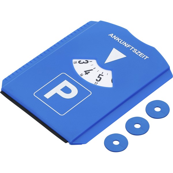 BGS Technic Parking Disk | with Ice Scraper / Rubber Lip BGS Technic Parking Disk | with Ice Scraper / Rubber Lip