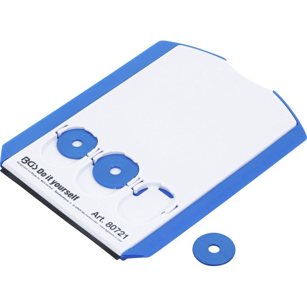 BGS Technic Parking Disk | with Ice Scraper / Rubber Lip BGS Technic Parking Disk | with Ice Scraper / Rubber Lip