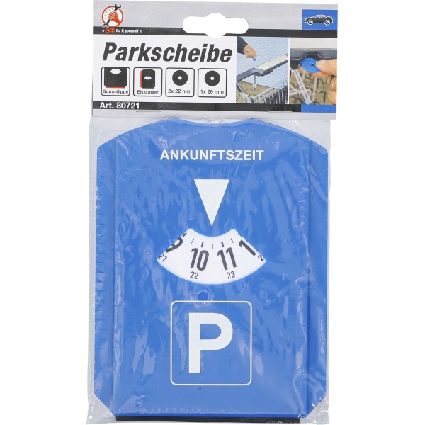 BGS Technic Parking Disk | with Ice Scraper / Rubber Lip BGS Technic Parking Disk | with Ice Scraper / Rubber Lip