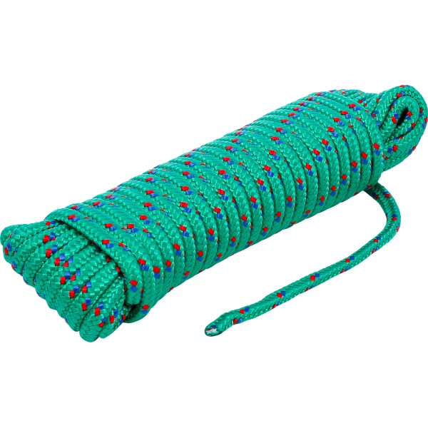 BGS Technic Plastic Rope / All-Purpose Rope | 6 mm x 10 m | green BGS Technic Plastic Rope / All-Purpose Rope | 6 mm x 10 m | green