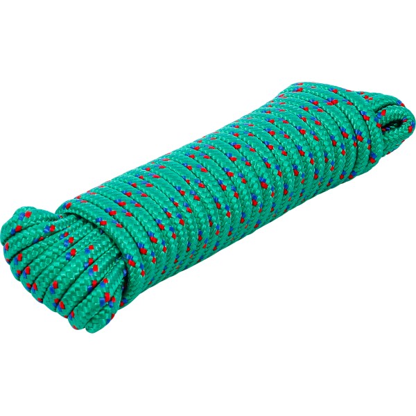 BGS Technic Plastic Rope / All-Purpose Rope | 6 mm x 10 m | green BGS Technic Plastic Rope / All-Purpose Rope | 6 mm x 10 m | green