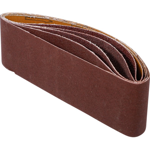 BGS Technic Grinding Belt Set | for Belt Grinder | 75 x 533 mm | K 40 - 60 - 80 - 120 - 240 | 5 pcs. BGS Technic Grinding Belt Set | for Belt Grinder | 75 x 533 mm | K 40 - 60 - 80 - 120 - 240 | 5 pcs.